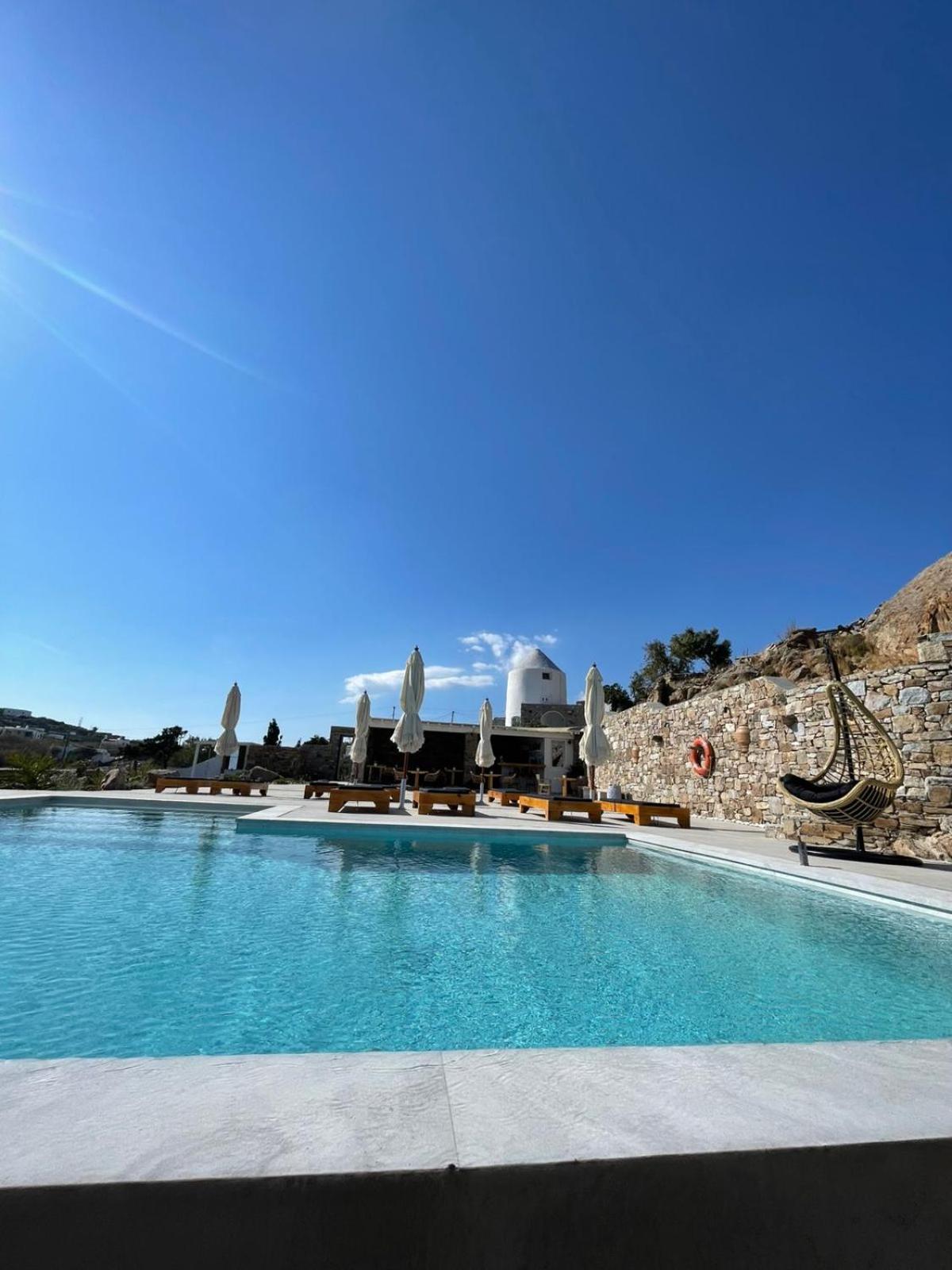 Apostolis Windmill Apartment ซารู ภายนอก รูปภาพ